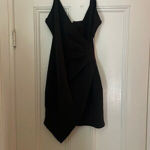 V-line body con dress